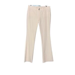 Worth Cream Low Rise Boot Cut Pants Size 0